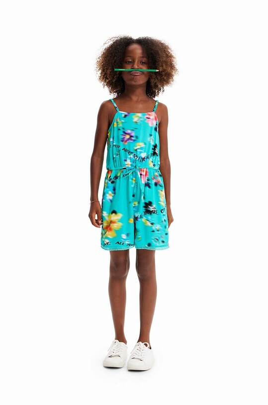 Комбинезон Desigual цветы зелёный 23SGPW03