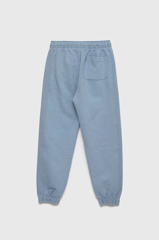 Detské bavlnené tepláky Calvin Klein Jeans IB0IB01505.PPYX modrá SS23