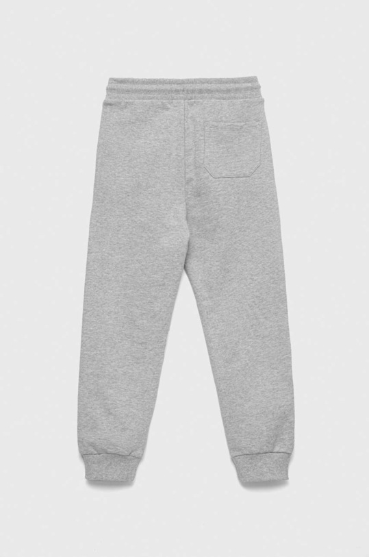 Chłopiec Calvin Klein Jeans spodnie dresowe bawełniane dziecięce IU0IU00285.PPYX szary