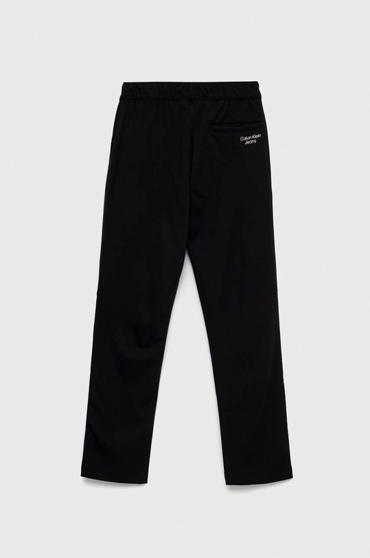 Calvin Klein Jeans spodnie dziecięce IB0IB01482.PPYX czarny SS23