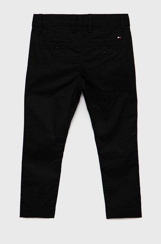 Dětské kalhoty Tommy Hilfiger KB0KB07392.PPYX černá SS23