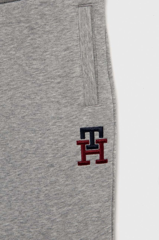 Chłopiec Tommy Hilfiger spodnie dresowe dziecięce KS0KS00297.PPYX szary