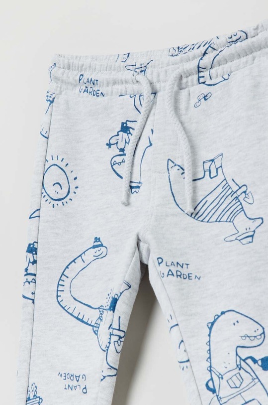 Chłopiec OVS spodnie dresowe bawełniane dziecięce 1699103.Boy.9.36months. szary