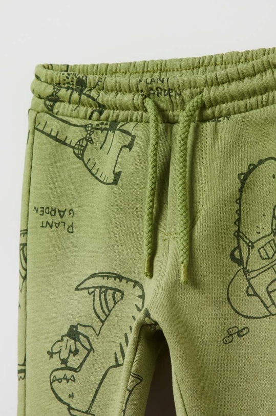 Chłopiec OVS spodnie dresowe bawełniane dziecięce 1699113.Boy.9.36months. zielony