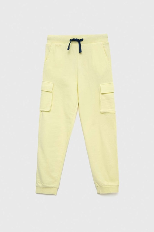 Детские хлопковые штаны Guess хлопок зелёный N3GQ11.KA6R0.PPYX