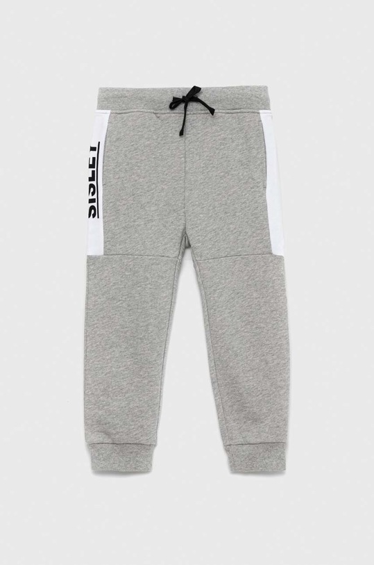 Sisley spodnie dresowe dziecięce 3J68XF00X.G.SEASONAL szary SS23