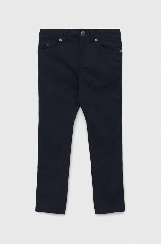 Детски панталон Tommy Hilfiger еластичен тъмносин KB0KB08093.PPYX