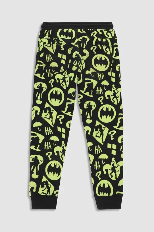 Chłopiec Coccodrillo spodnie dresowe bawełniane dziecięce x Batman WC3120103LIB czarny