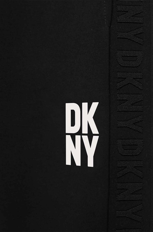 Dkny spodnie dresowe dziecięce czarny D24783.162.174