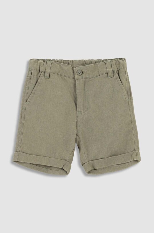 Шорти з льоном Coccodrillo casual зелений WC3119502EBB