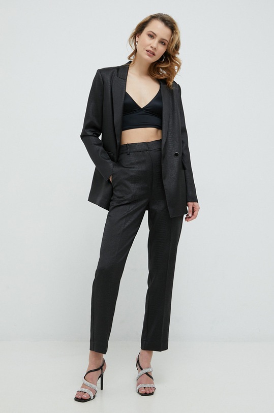 Παντελόνι Guess W3RB11.WF562 μαύρο SS23