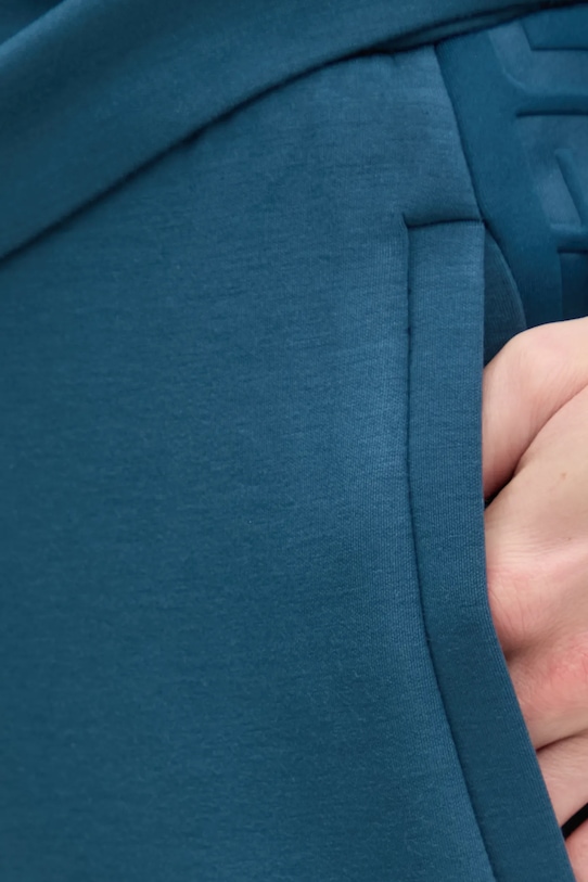 Guess spodnie dresowe turkusowy V3RB21.K7UW2