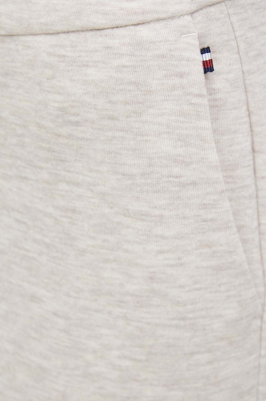 παντελόνι από μείγμα μαλλιού Tommy Hilfiger μπεζ WW0WW37336.PPYX