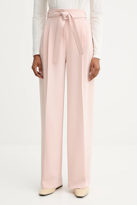 BOSS pantaloni Tapiana drept roz 50479405