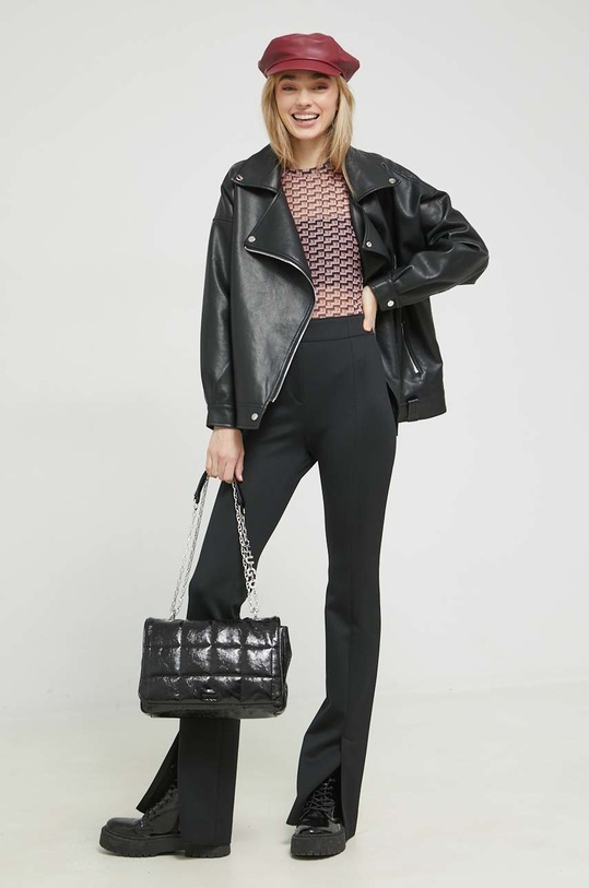 HUGO spodnie 50489736 czarny SS23