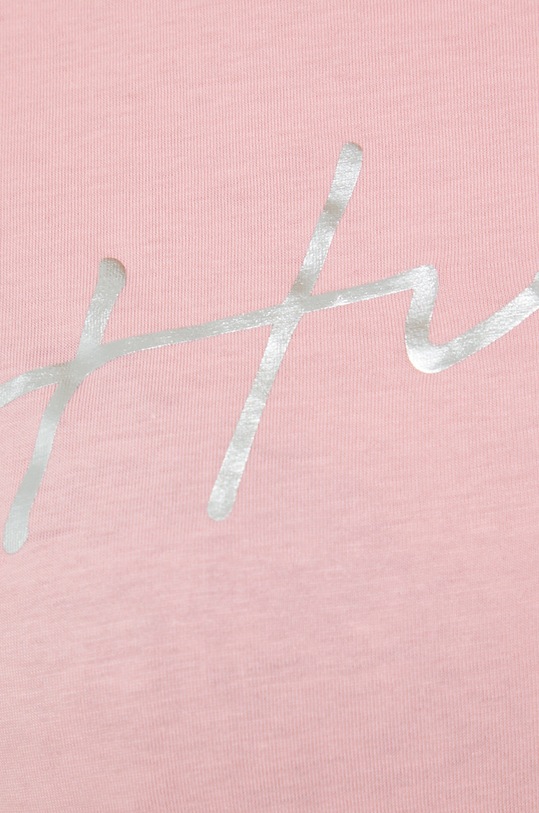 HUGO spodnie dresowe bawełniane różowy 50484651