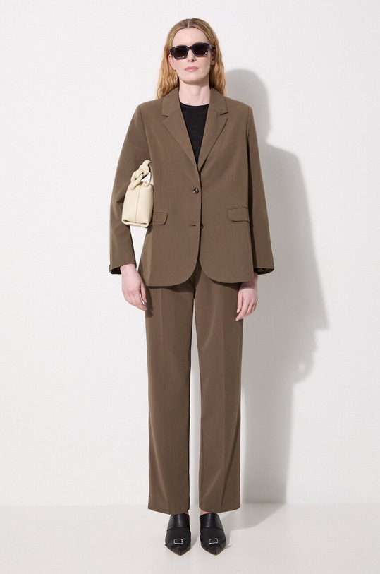 Hlače Samsoe Samsoe F22400124 zelena AW23