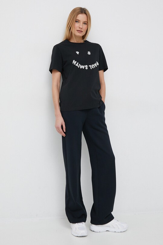 PS Paul Smith pantaloni de trening din bumbac W2R.265TE.K21169 bleumarin SS23