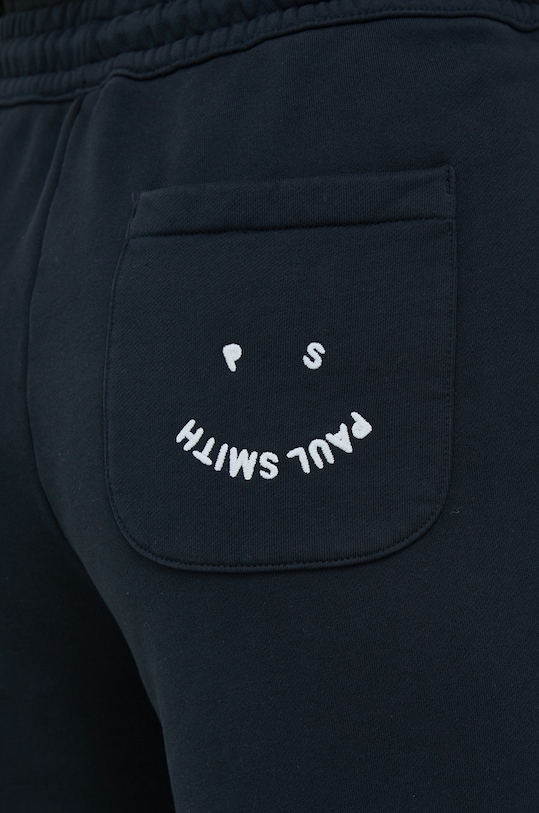 PS Paul Smith spodnie dresowe bawełniane granatowy W2R.265TE.K21169