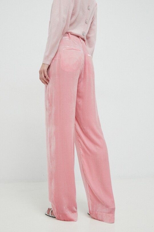 Îmbrăcăminte Custommade pantaloni de matase Pamela 999365534 roz