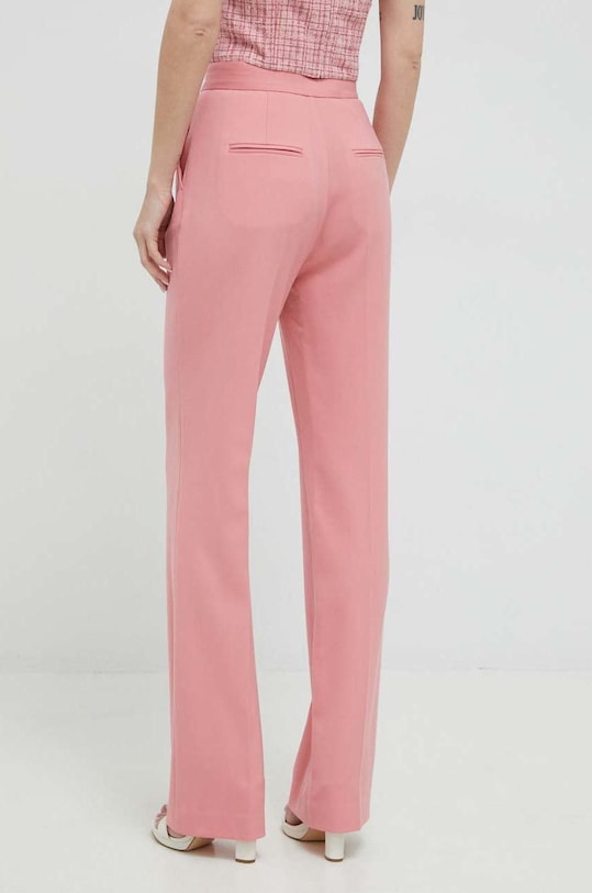 Îmbrăcăminte Custommade pantaloni din lana Petry 999482539 roz