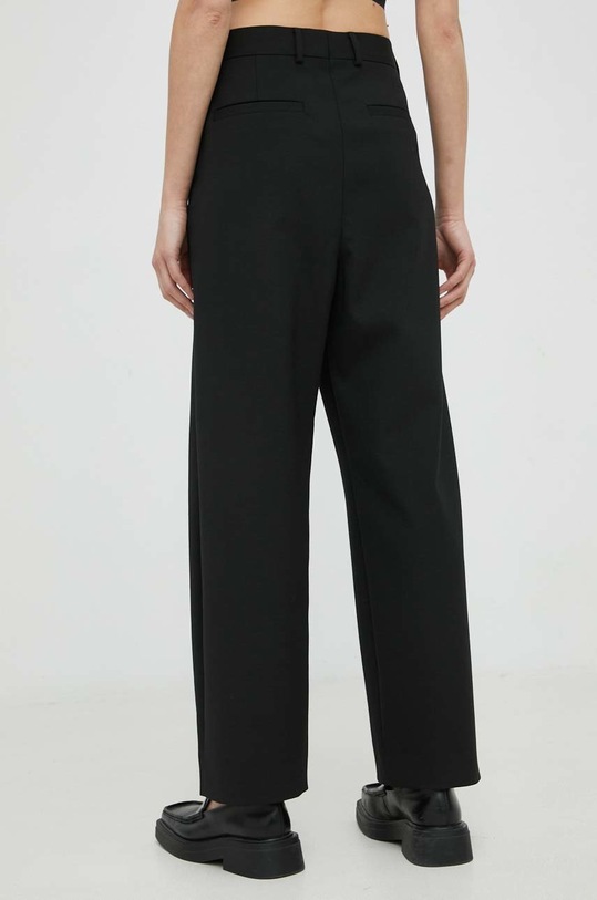 Odzież Tiger Of Sweden spodnie z domieszką wełny Maartha S67439029 czarny