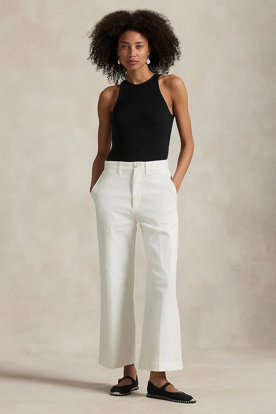 Odzież Polo Ralph Lauren spodnie 211873988 beżowy