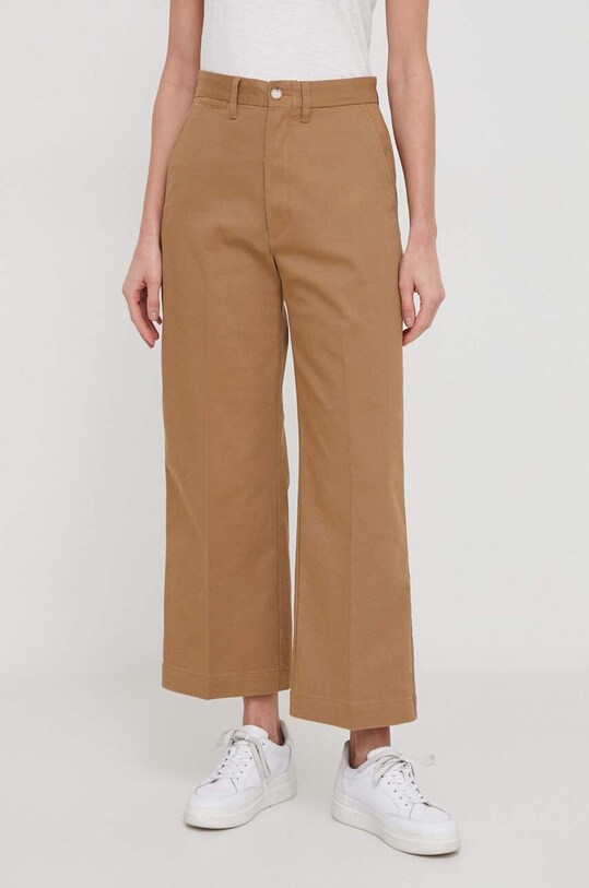 Nohavice Polo Ralph Lauren béžová 211873988