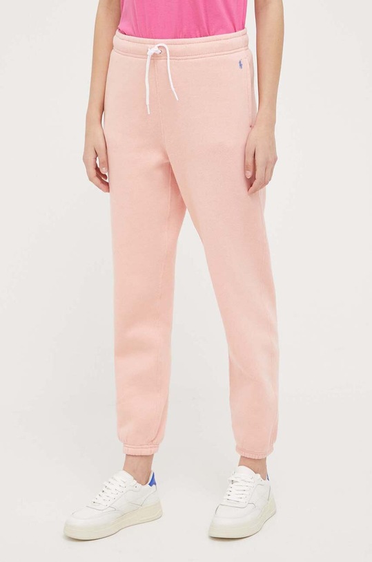 Tepláky Polo Ralph Lauren pletenina růžová 211891560