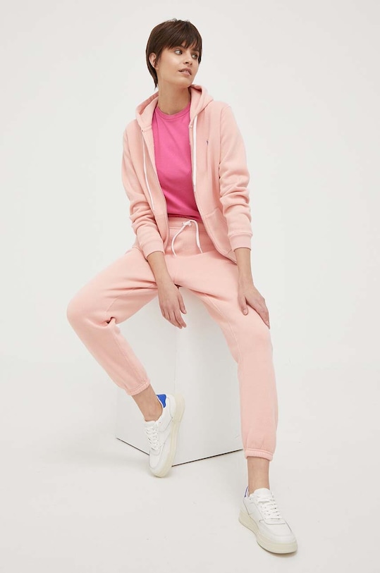 Tepláky Polo Ralph Lauren 211891560 růžová AW23