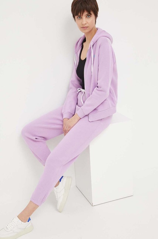 Polo Ralph Lauren pantaloni de trening 211891560 violet AW23