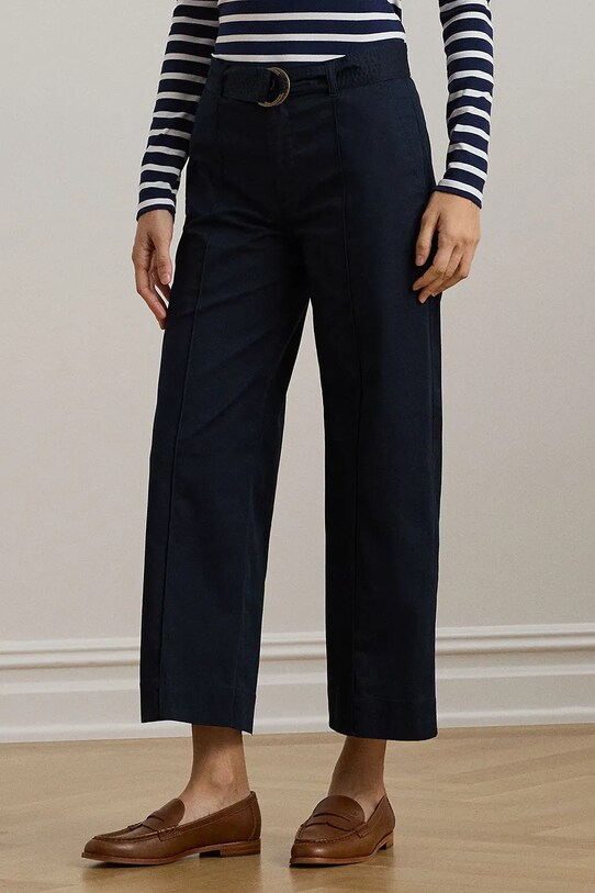 Брюки Lauren Ralph Lauren 200876606 тёмно-синий SS24