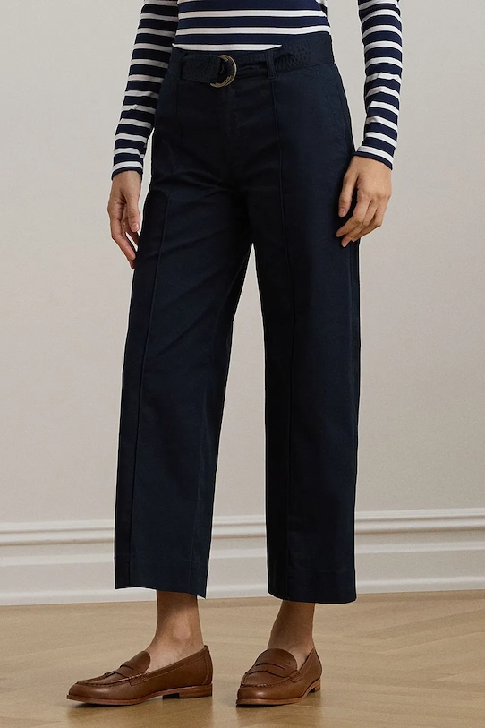 Nohavice Lauren Ralph Lauren 200876606 tmavomodrá SS24