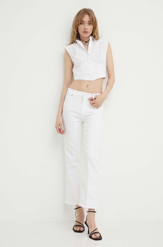Love Moschino jeans W.Q.477.01.S.3981 bianco SS23