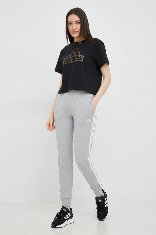 Спортивные штаны adidas HF2605 серый SS23