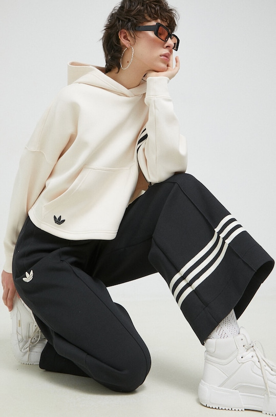 adidas Originals spodnie dresowe dzianina czarny IB7307