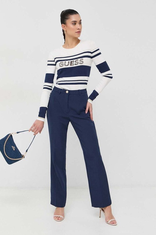 Guess pantaloni W3GB54.WB4H2 blu navy SS23