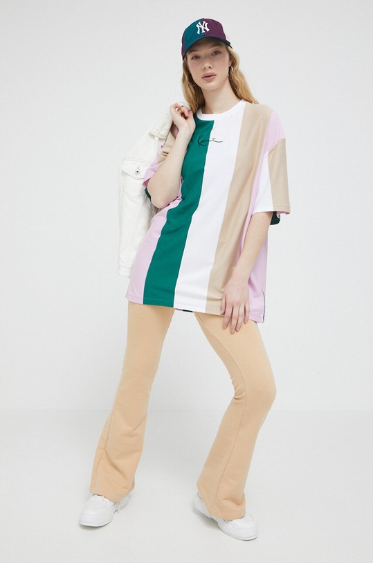 Karl Kani pantaloni de trening 6103217 bej SS23