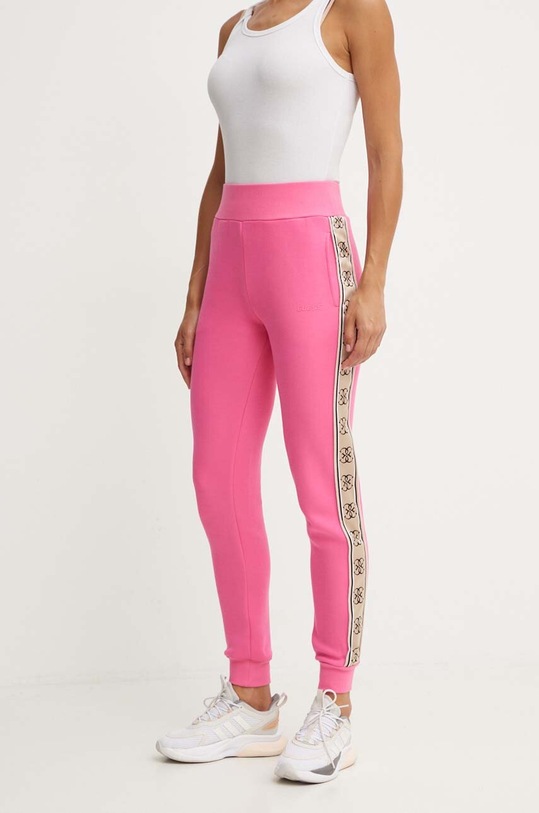 Guess spodnie dresowe BRITNEY fioletowy V2YB15.KB3P2