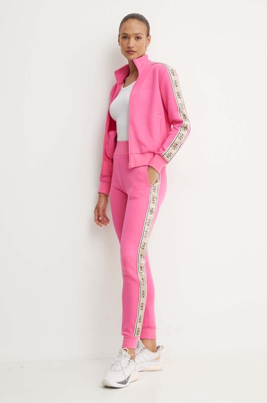 Guess spodnie dresowe BRITNEY V2YB15.KB3P2 fioletowy AW25