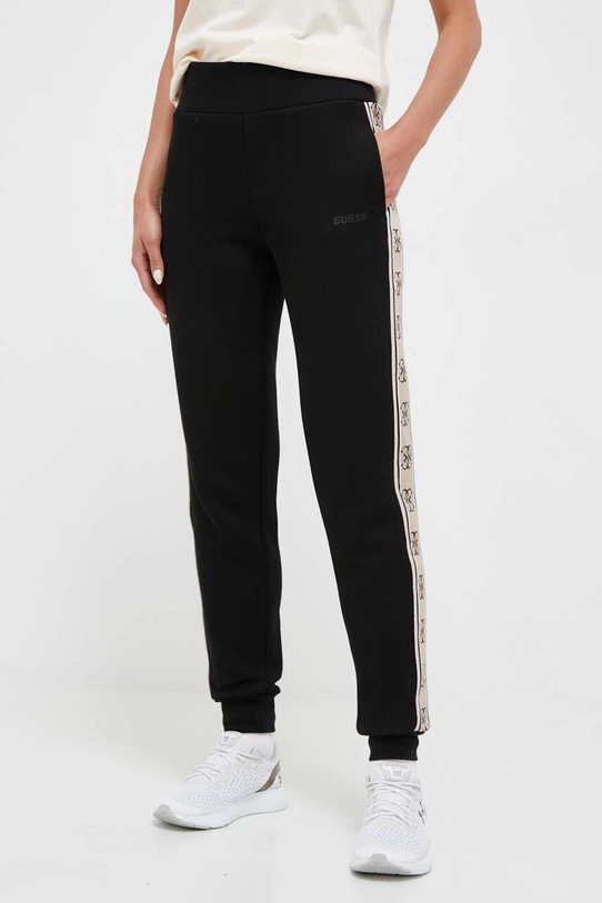 Guess pantaloni de trening BRITNEY V2YB15.KB3P2 negru SS25