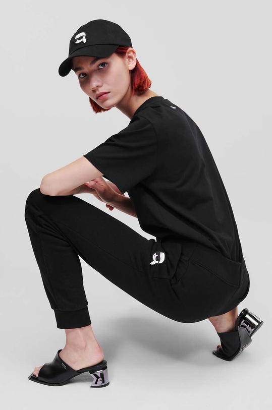 Karl Lagerfeld pantaloni de trening 230W1050 negru