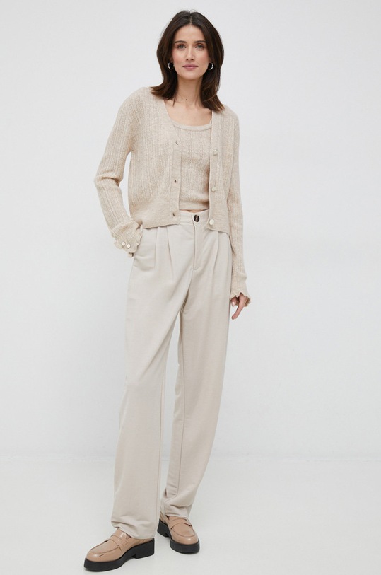 Pepe Jeans nadrág Colette PL211591.821 bézs SS23