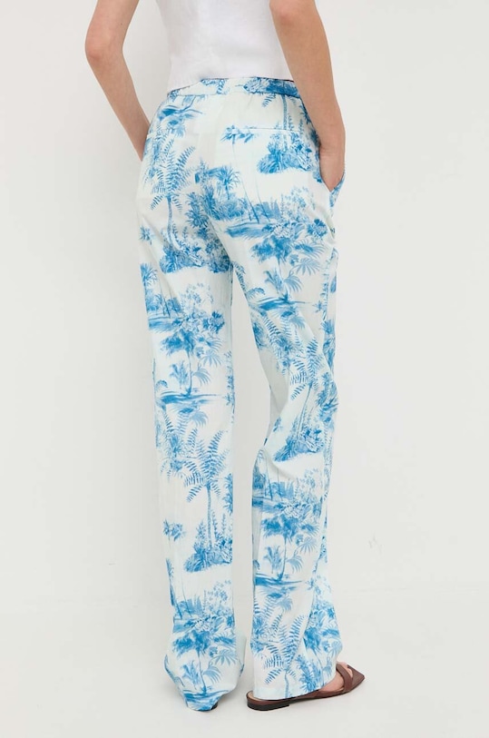 Oblečení Bavlněné kalhoty Red Valentino 2R0RBG606SE modrá