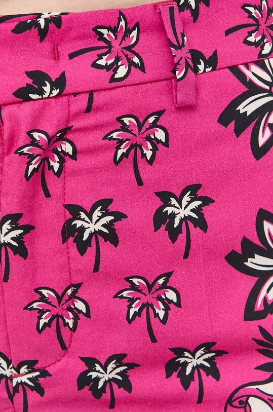 Red Valentino spodnie bawełniane fioletowy 2R0RBG856SL