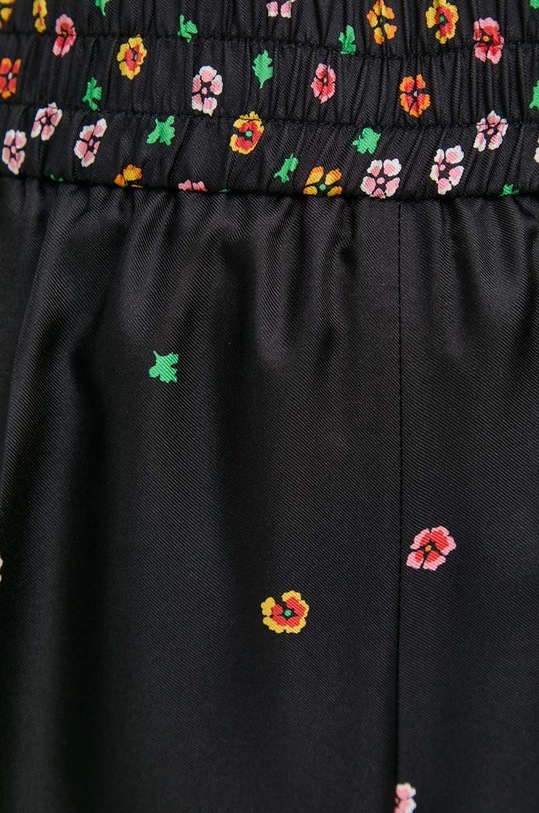 Копринен панталон Red Valentino черен 2R3RBG456PP