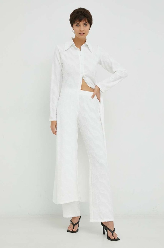 Παντελόνι Résumé 17440966 λευκό SS23