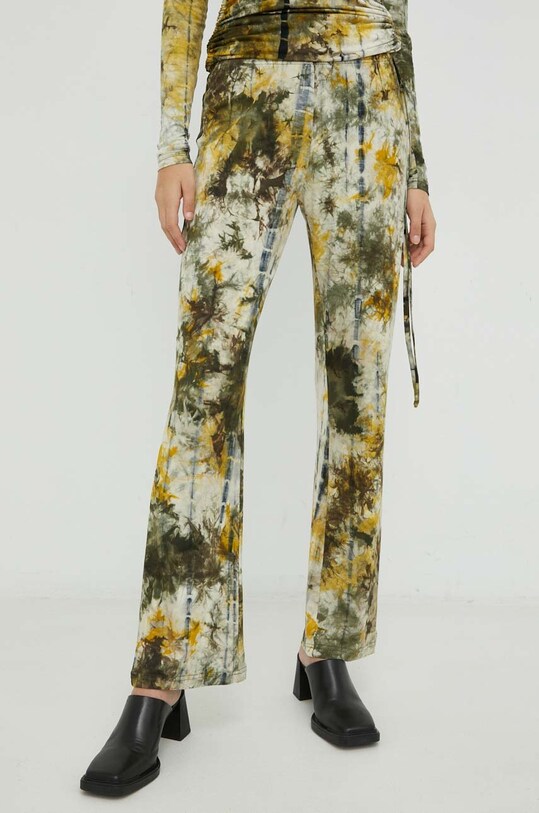 Résumé pantaloni drept multicolor 17480965