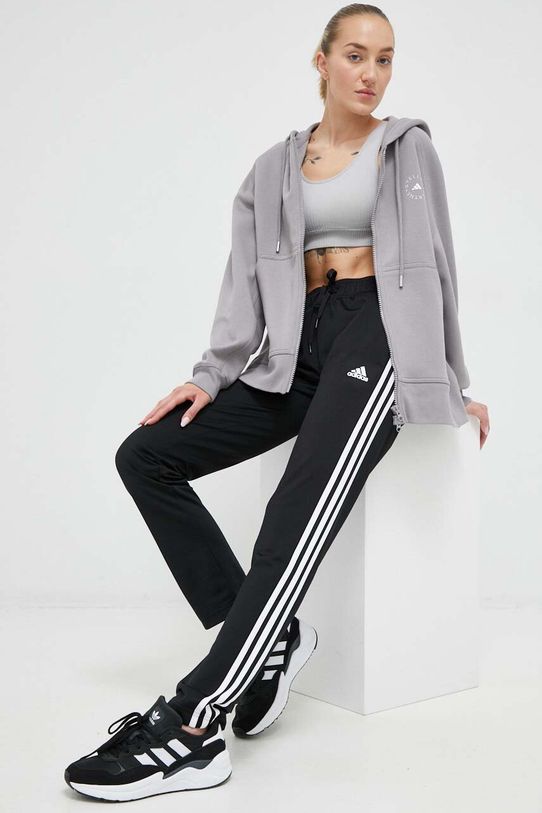 adidas spodnie dresowe dzianina czarny H48451