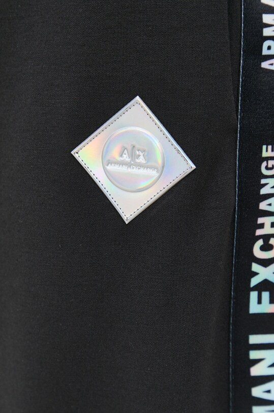 Armani Exchange spodnie dresowe czarny 3RYP71.YJCSZ